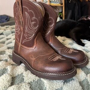 Ariat Tan Western Boots